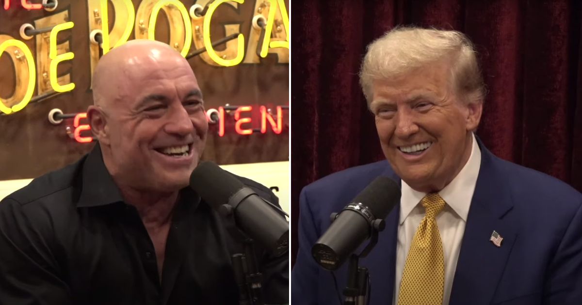 Former President Donald Trump appeared on comedian Joe Rogan's podcast on Friday.