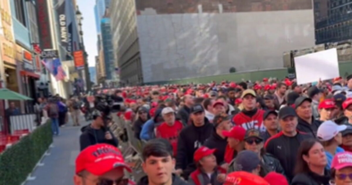 Trump Supporters at MSG Rally Say New York is in Play: ‘We Are the Majority!’