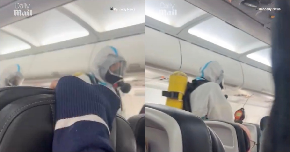 PANIC IN THE SKY: HAZMAT TEAMS STORM LONDON FLIGHT After Passengers and Crew Suddenly Fell Ill Mid-Air — Plane Forced to Emergency Landing in Italy