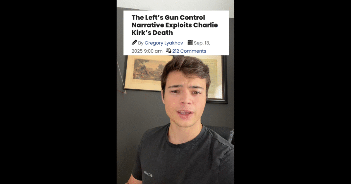 Victor Reacts: The Left Is Using an Example of Violence Against Conservatives to Disarm Conservatives (VIDEO)